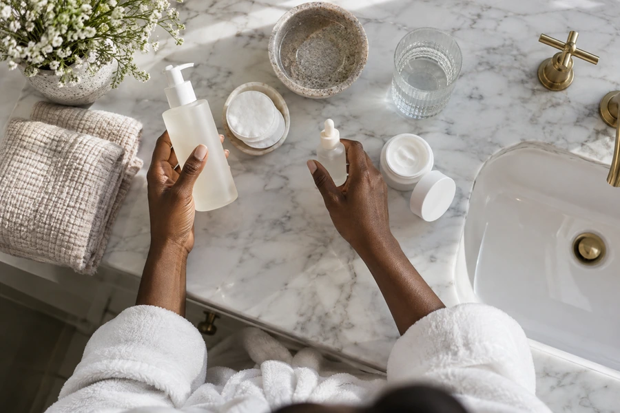 skincare routine